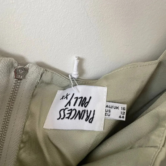 Princess Polly Elias Corset Set NWT Sage Green Size 12 - Picture 13 of 14